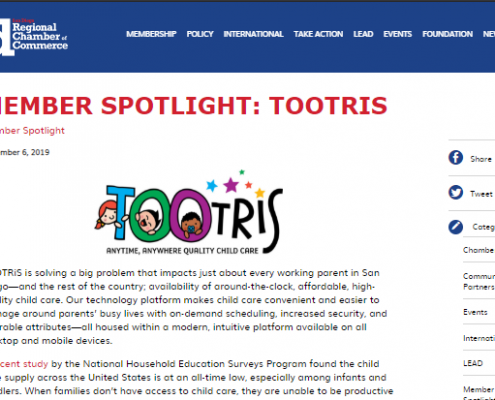 Member Spotlight: TOOTRIS