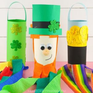 St. Patrick’s Day Windsocks - Source: iHeart Crafty Things