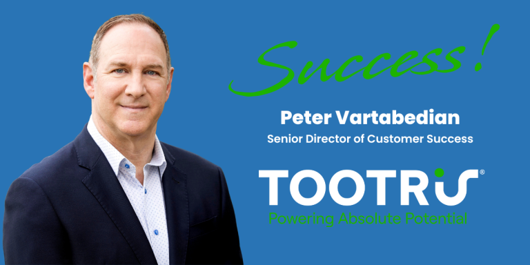 Peter Vertabedian joins TOOTRiS as Senior Director of Customer Success
